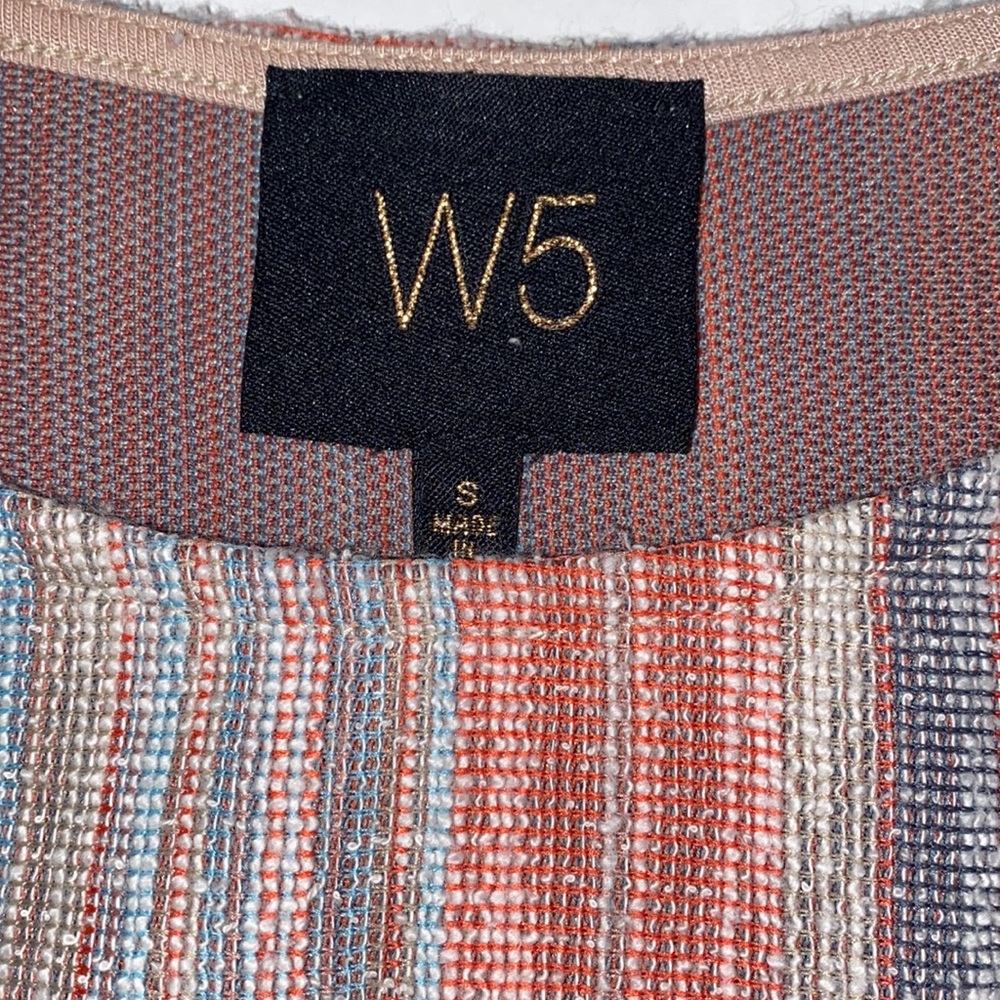 W5 By Anthropologie Textured‎ Tie Top - Picture 5 of 9